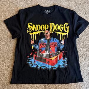 Dogg Supply Snoop Dogg Black Graphic T-Shirt Size XL